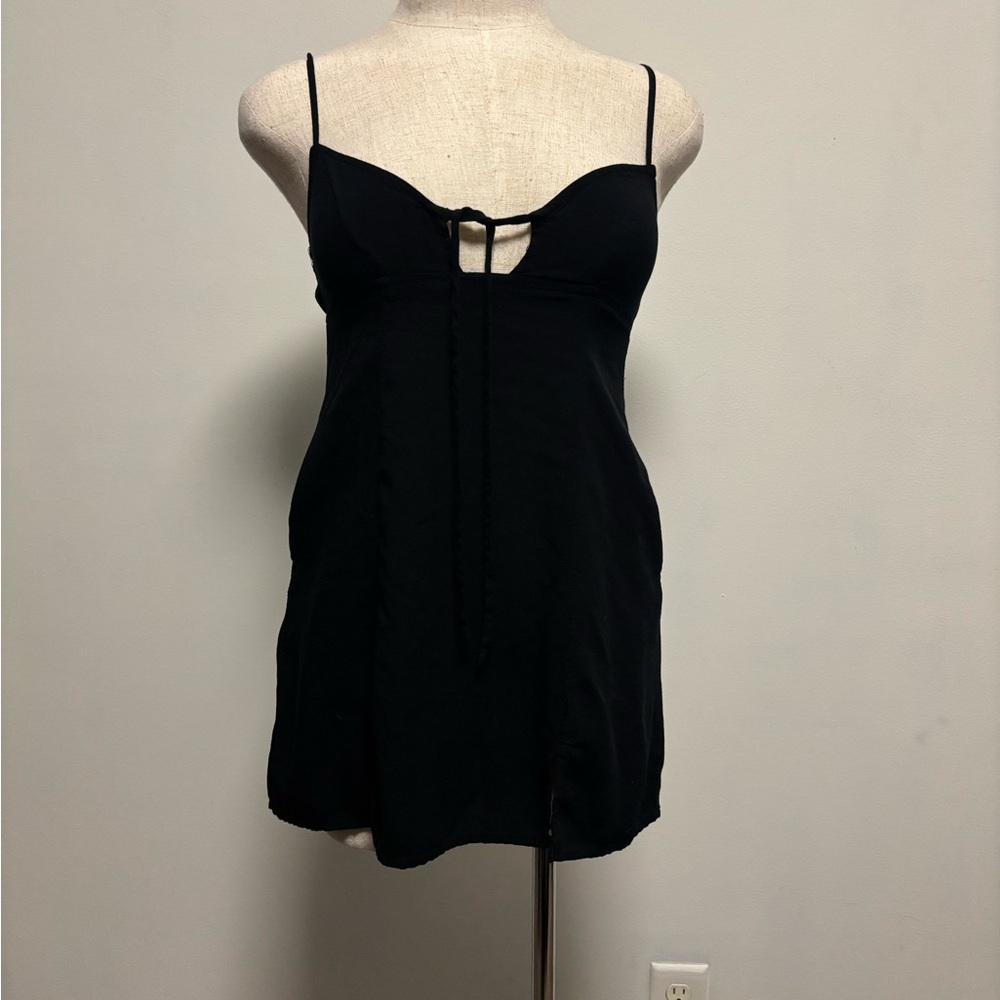 Wild fable xs Black micro mini dress with pockets